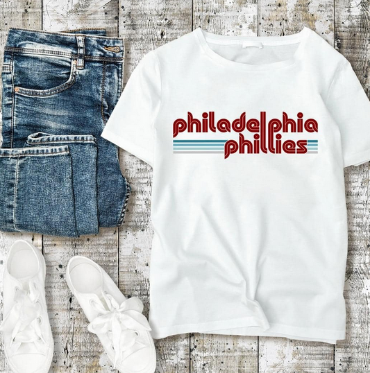 Phillies Retro  Graphic Tee