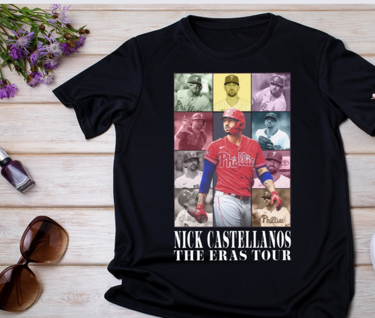 Phillies Eras tour Graphic tee (multiple styles)