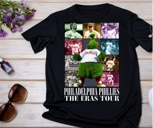 Phillies Eras tour Graphic tee (multiple styles)