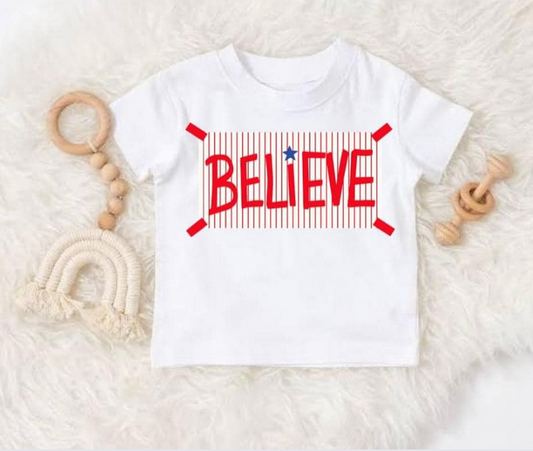 Believe Kids Graphic Tee (multiple styles)