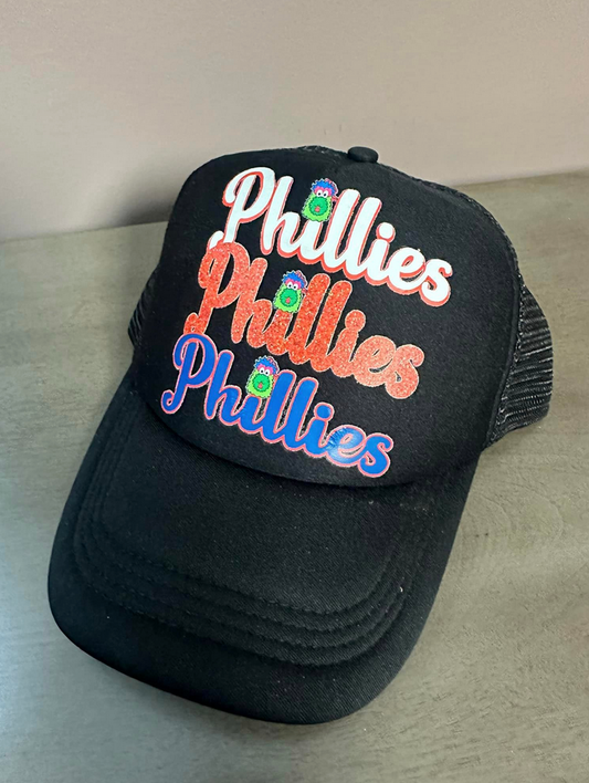 Phanatic Faux Glitter Trucker Hat