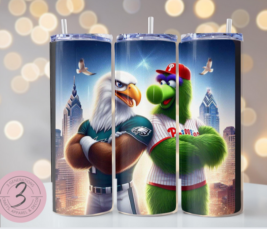 Phanatic and Swoop Tumbler