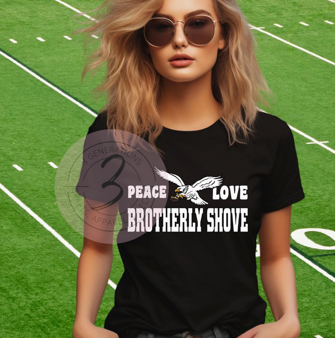 Peace Love Brotherly Love Graphic Tee