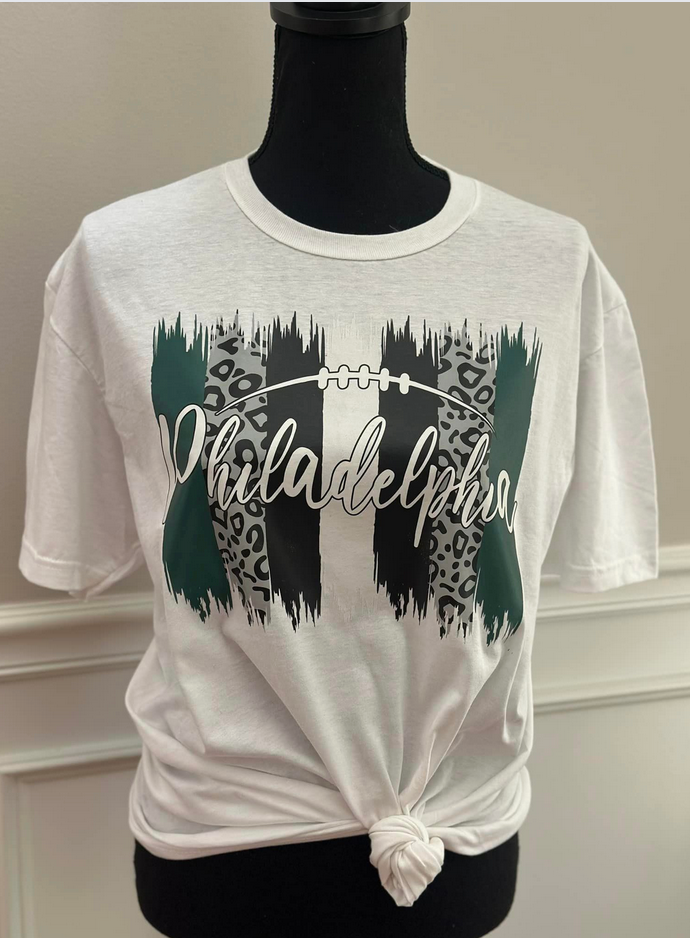 Eagles Leopard Graphic Tee