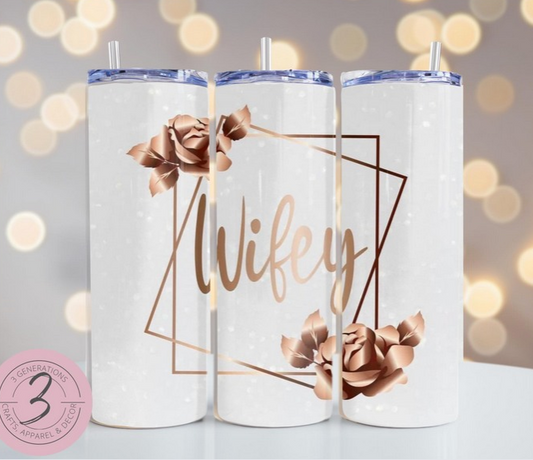 Wifey/Hubby Tumbler