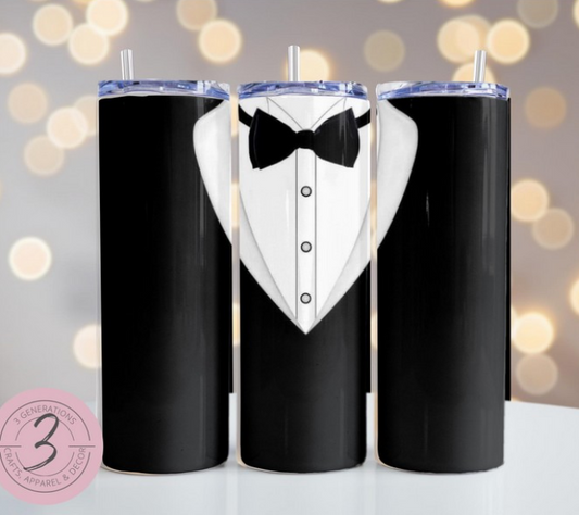 Dress/ Tux Tumbler