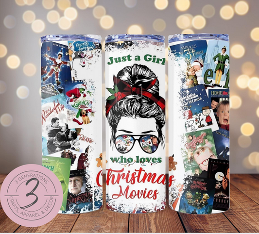 Just a Girl who loves Christmas movies Tumbler