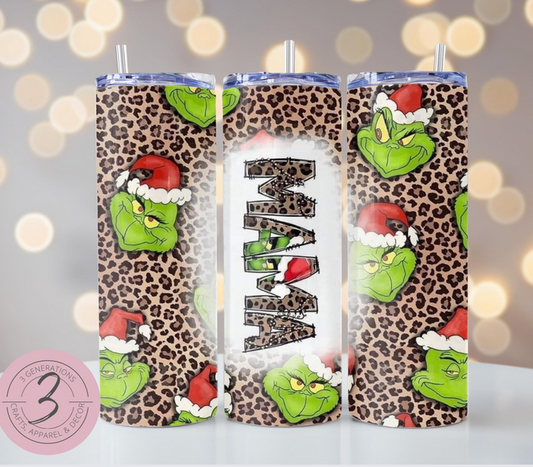 Grinch Mama Tumbler