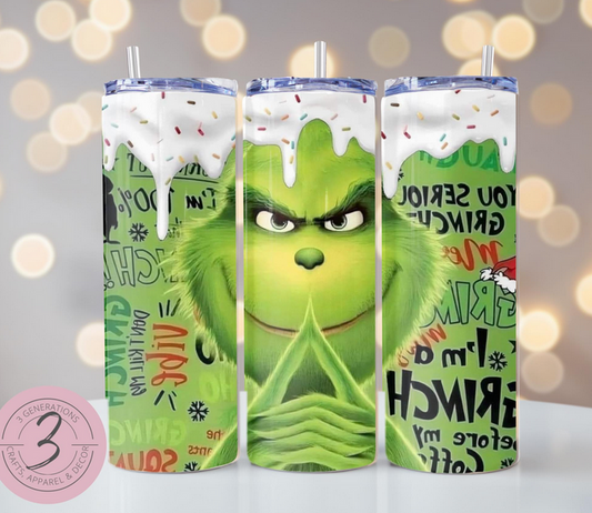 Grinch's Sprinkles Tumbler