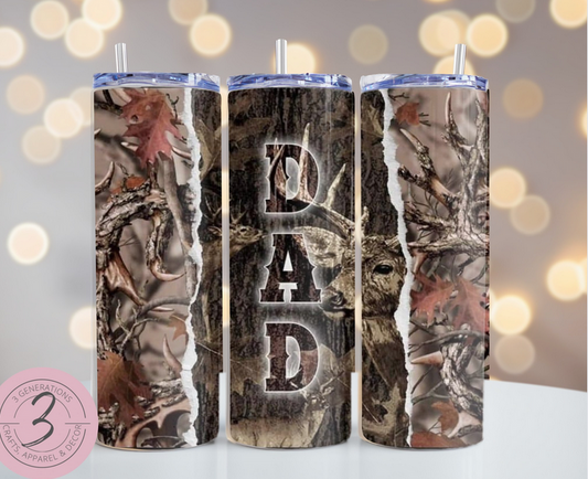 Dad Hunting Tumbler
