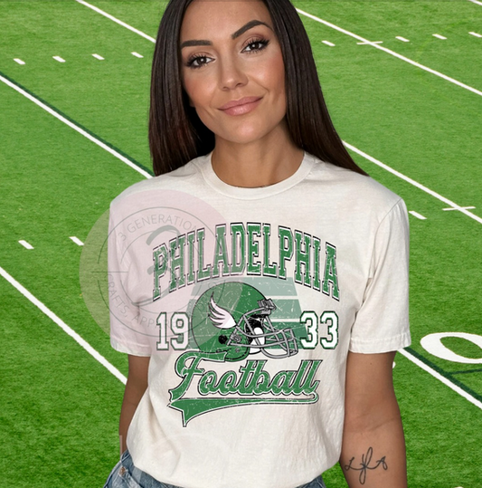 Philadelphia Football Vintage Graphic Tee