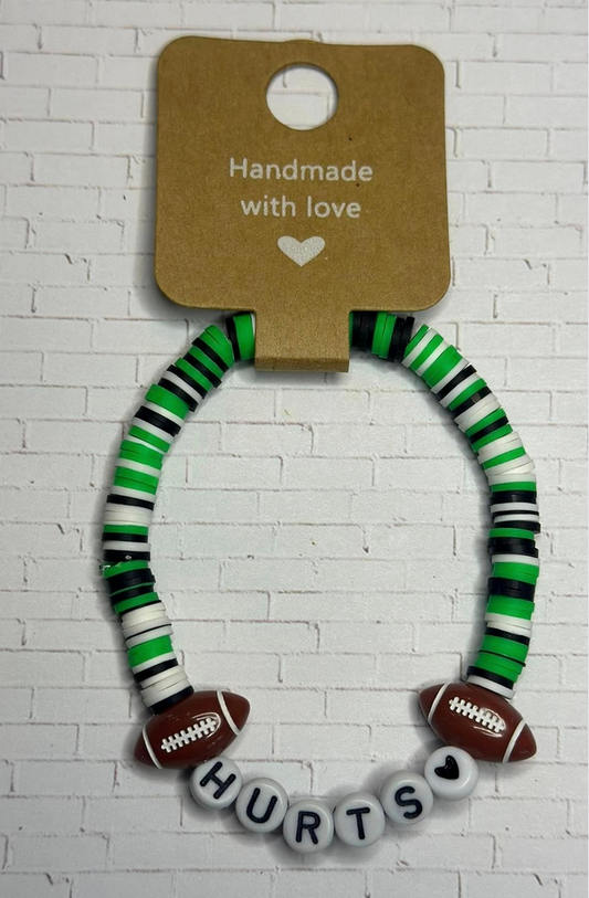 Hurts Clay Bead Bracelet