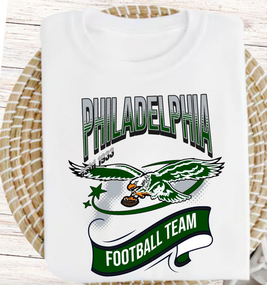 Eagles Vintage Logo  Graphic Tee