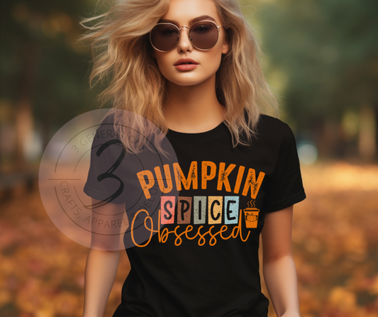 Pumpkin Spiced Obsessed Graphic Tee